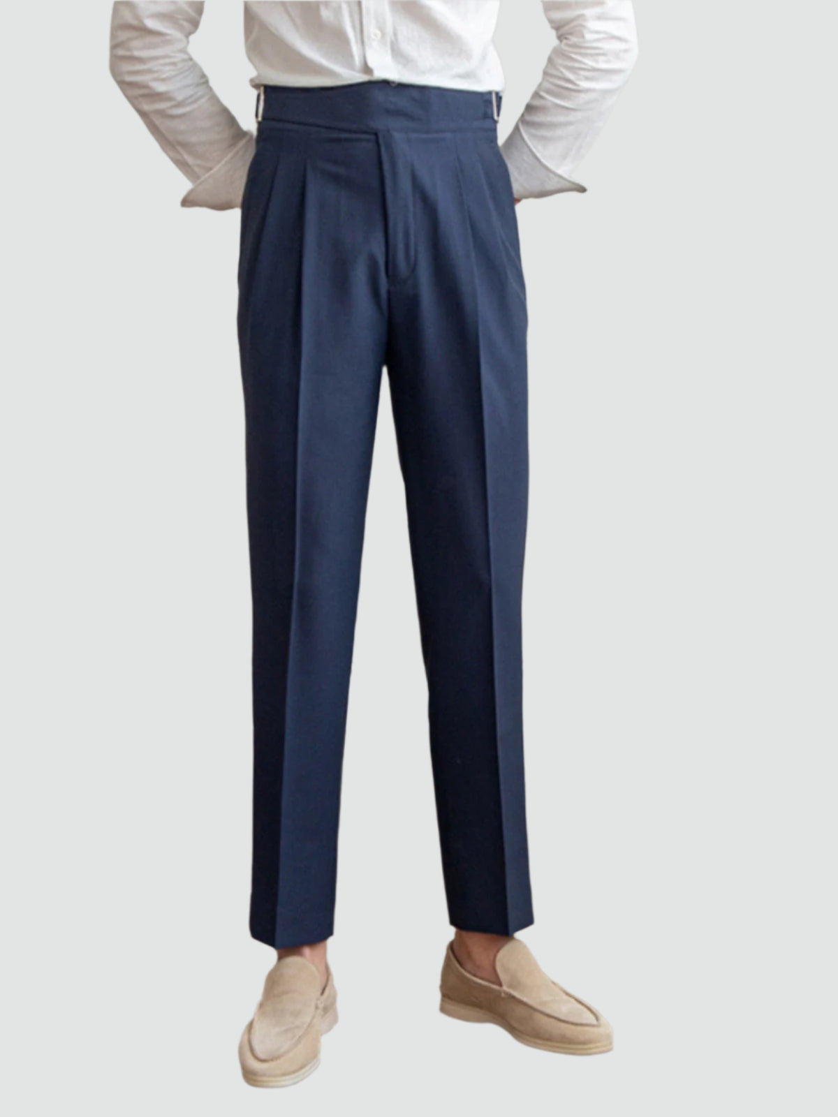 Italian Gurkha Pants Front View