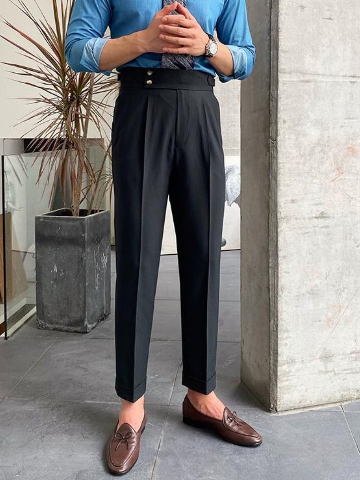 Gurkha Trousers Side View